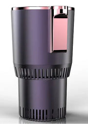 2 In1 Car Heating Cooling Cup 12V Smart Car Cup Holder Digital Temperature Display Drink Cup Warmer Cooler Mini Car Refrigerator - Memoriex 