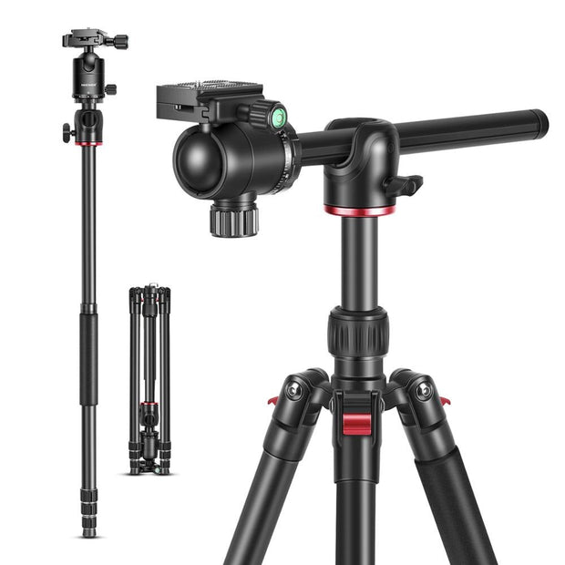 2-in-1 Camera Tripod Monopod with 360 Degree Rotatable - Memoriex 