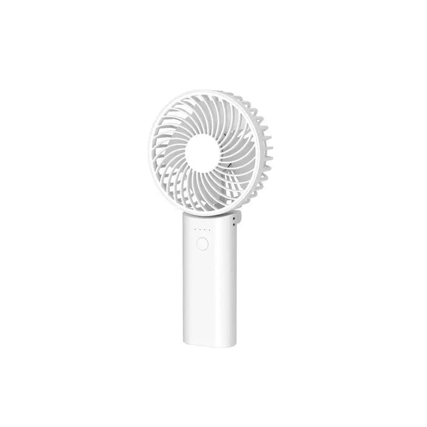 2-in-1 Portable High-speed Cooling Mini Fan with Power Bank, Foldable Table Fan - Memoriex 