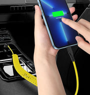 2-in-1 elbow telescopic fast charging cable suitable for Tesla and more - Memoriex 