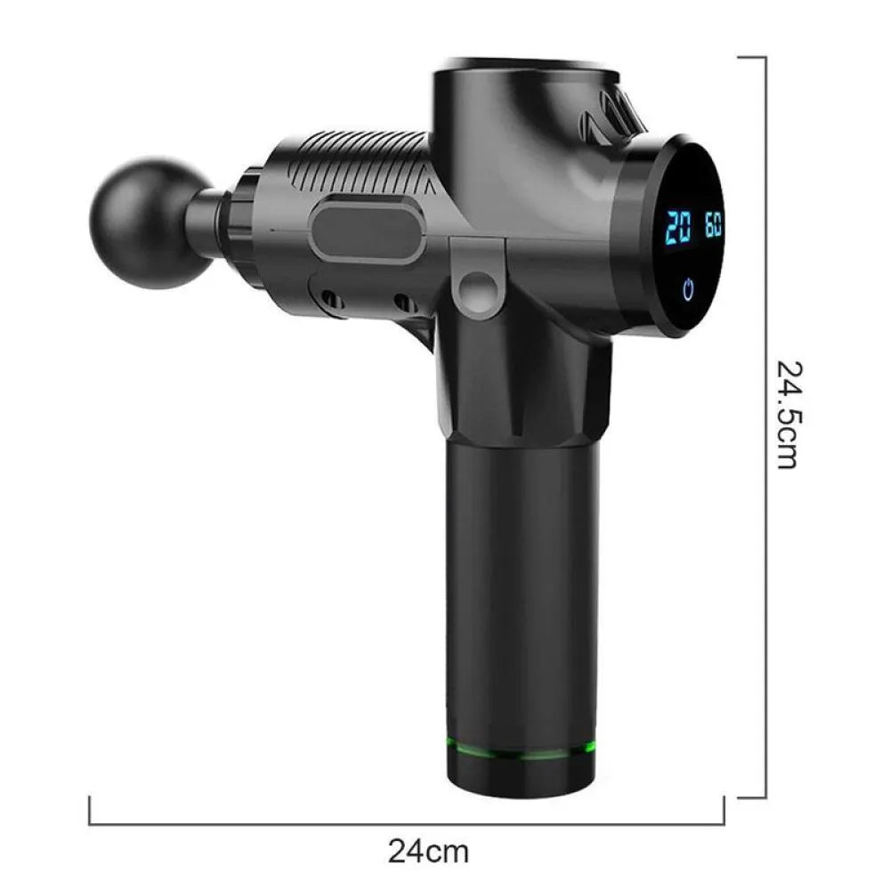 Vibe Geeks LCD display massage gun deep muscle massage- AU, EU, UK, US Plug-1