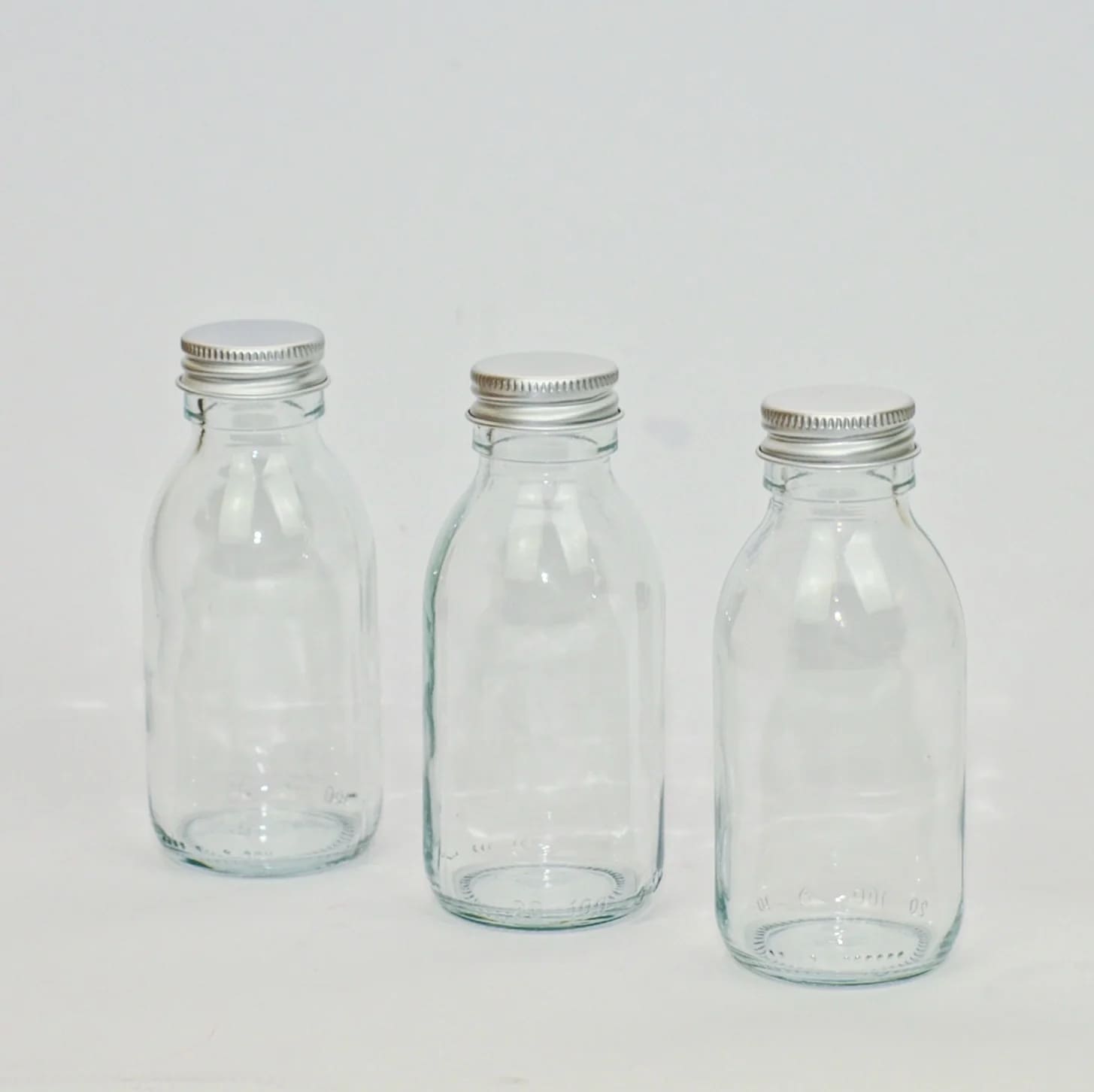 Clear Glass Refillable Bottles-0