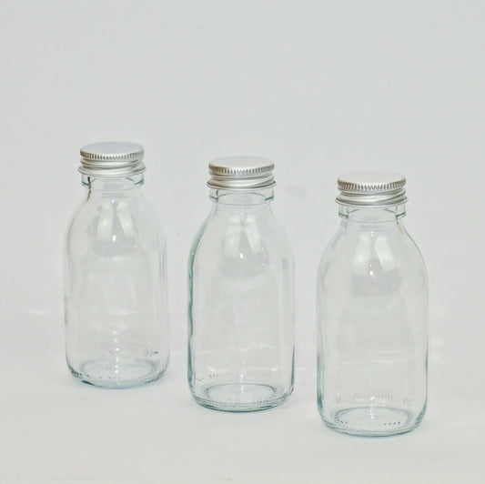 Clear Glass Refillable Bottles-0