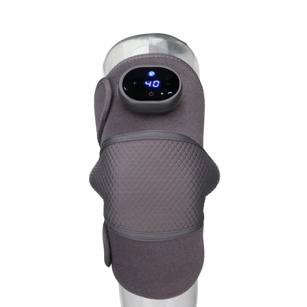 Heated Knee Brace Wrap with Massager for Pain Relief- Type C Rechargeable-7