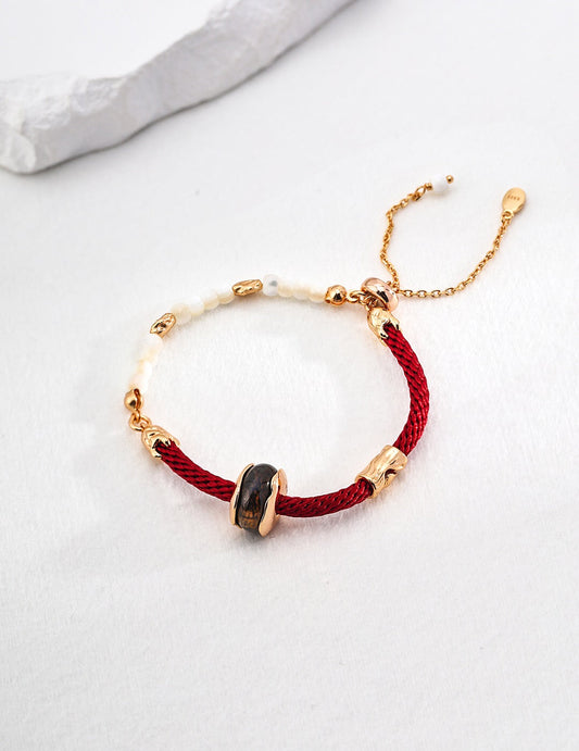 Tiger Eye Stone Bracelet-0