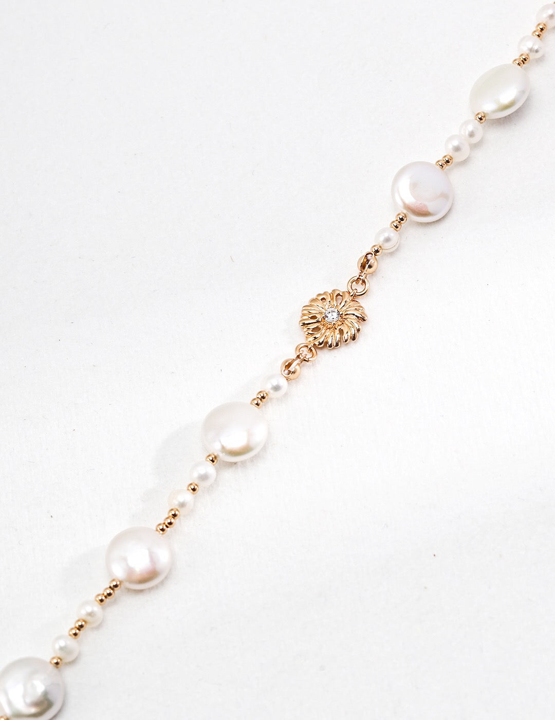 Natural Baroque Pearl Necklace-3