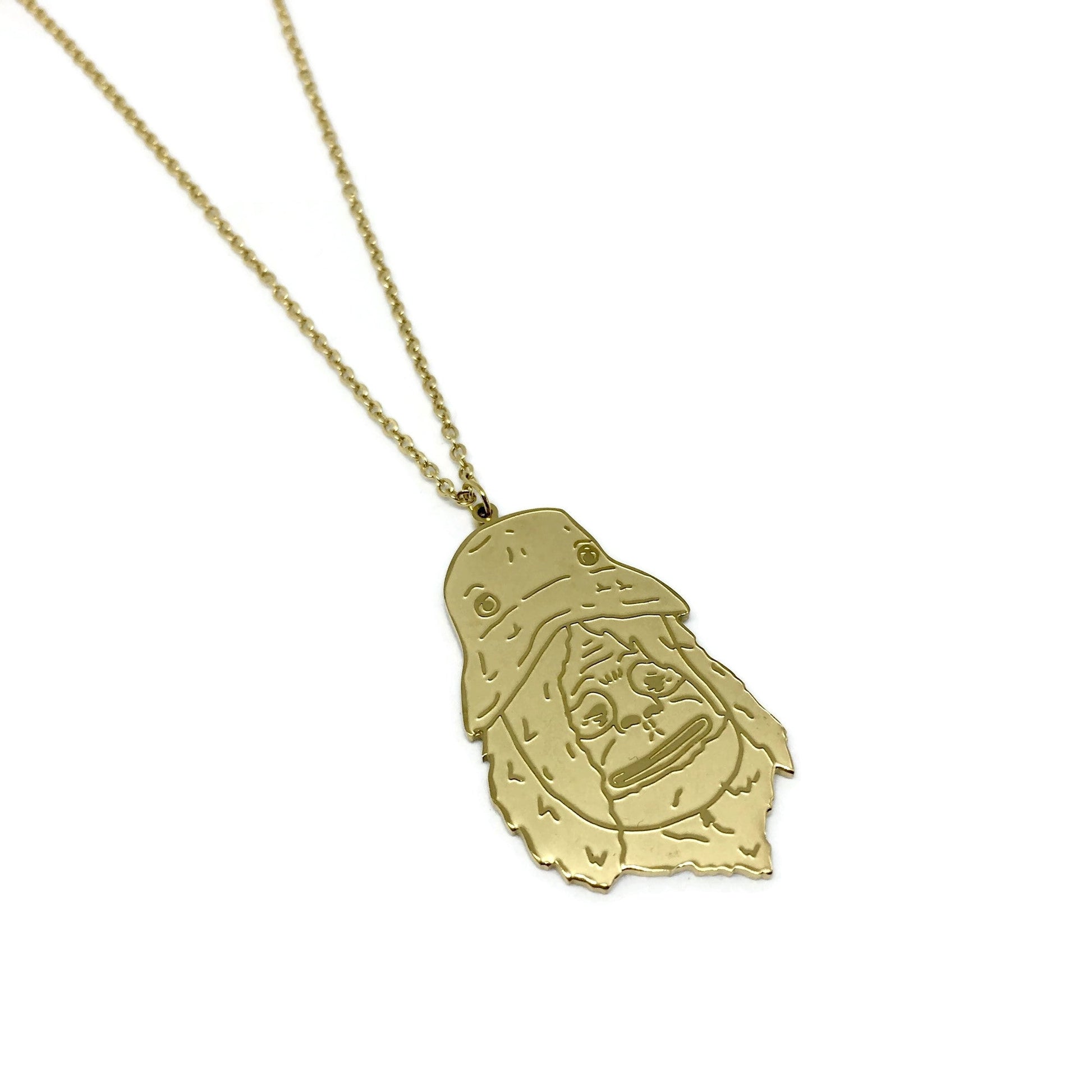 Sassy The Sasquatch Necklace-2