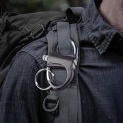 2025 Metal Keychain Lighter, ignite, waterproof, black - Memoriex