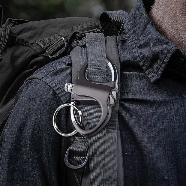 2025 Metal Keychain Lighter, ignite, waterproof, black - Memoriex