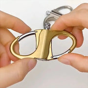 2025 Metal Keychain Lighter, ignite, waterproof, black - Memoriex