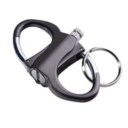 2025 Metal Keychain Lighter, ignite, waterproof, black - Memoriex