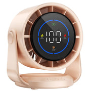 2025 New 100-Speed High - Speed Circulating Fan for Home. 6 - Inch Charging Digital Display, Turbo Desktop Electric Fan - Memoriex 