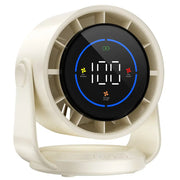 2025 New 100-Speed High - Speed Circulating Fan for Home. 6 - Inch Charging Digital Display, Turbo Desktop Electric Fan - Memoriex 