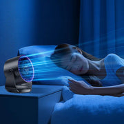 2025 New 100-Speed High - Speed Circulating Fan for Home. 6 - Inch Charging Digital Display, Turbo Desktop Electric Fan - Memoriex 