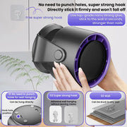 2025 New 100-Speed High - Speed Circulating Fan for Home. 6 - Inch Charging Digital Display, Turbo Desktop Electric Fan - Memoriex 