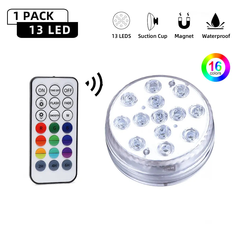 21 Key RF Remote Control LED Pool Lights-5