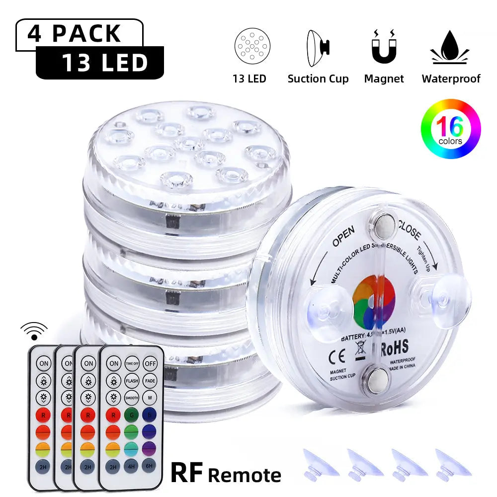 21 Key RF Remote Control LED Pool Lights-7