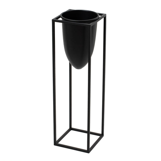 Matt Black Bullet Planter-0