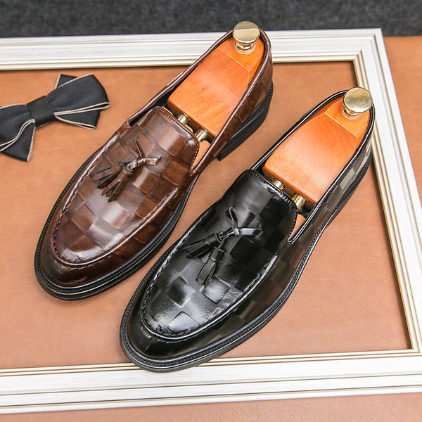 Men's Business Shoes | New Pointed-toe Slip-on - Memoriex