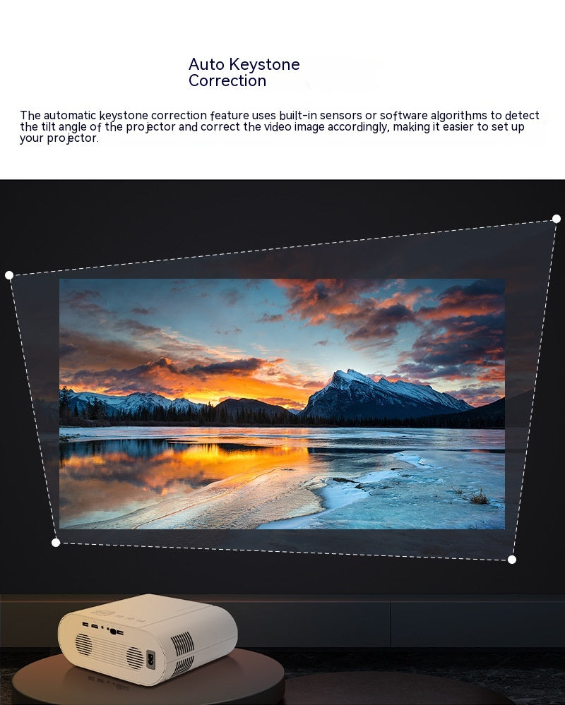 Your Portable Cinema- Full HD Smart Projector - Memoriex