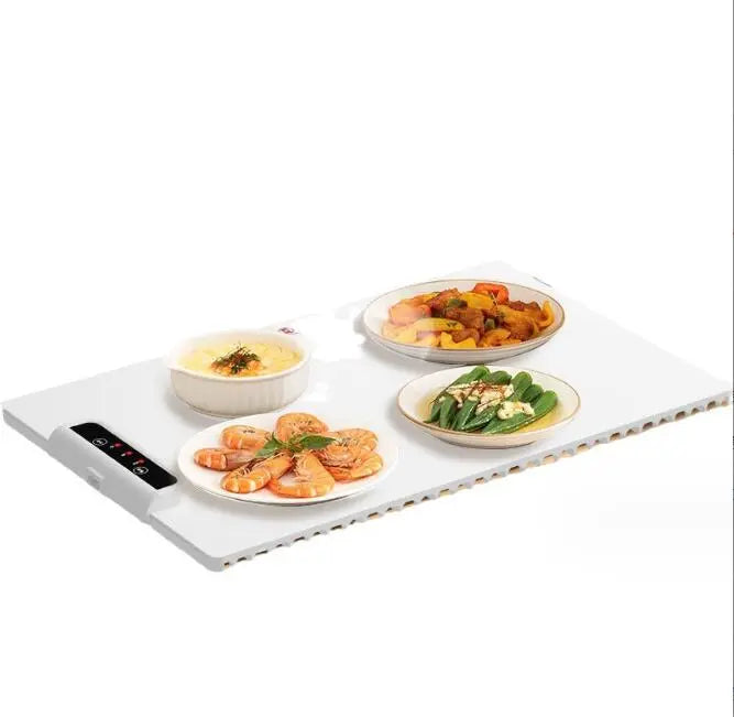 240W Fast Heating Food Electric Warming Tray Foldable Food Warm Plate Adjustable Temperature 60℃-100℃ Keep Food Hot Constant Mat - Memoriex 