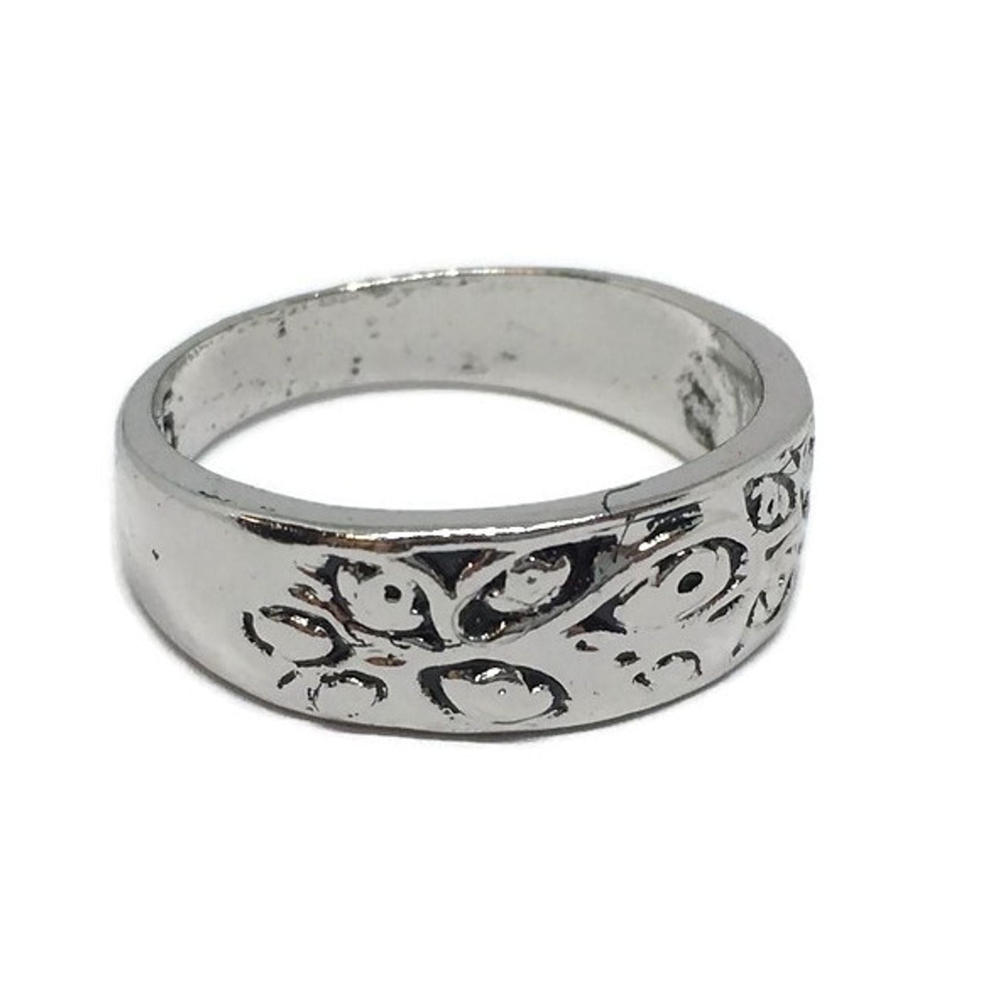 Third Eye Steel Band Ring-2