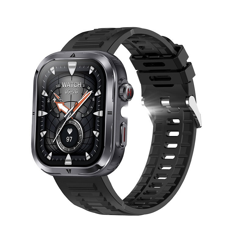 Smart Watch Bluetooth Call Music Multi sport Mode LED Light Heart Rate Blood Pressure Blood Oxygen Detection