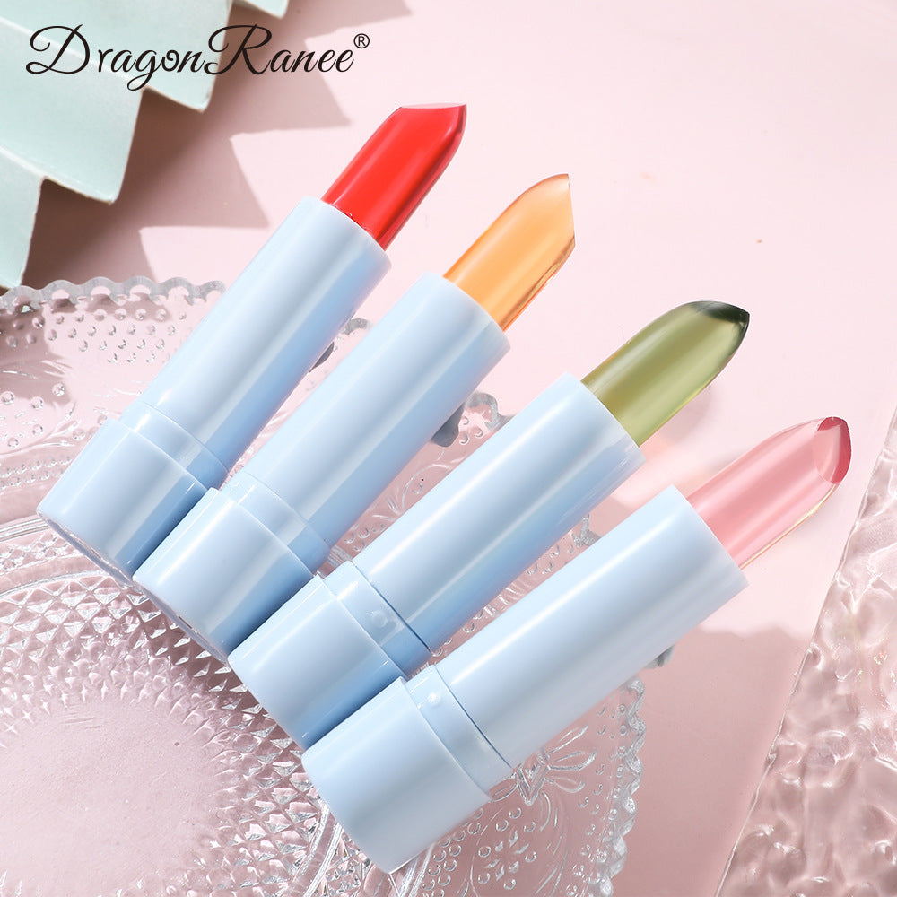 Color-Changing Lipstick Long-Lasting Moisturizing Not Easy To Decolorize Not Easy To Dip In The Cup Waterproof And Moisturizing Aloe Jelly Lipstick - Memoriex 