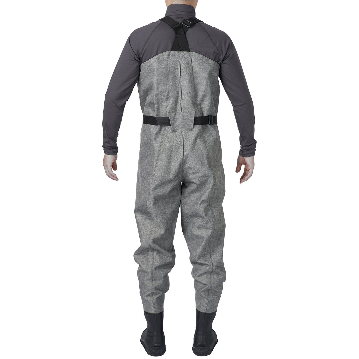 Men's 3D PVC Game Wader (Heather Grey) - Boot Foot-2