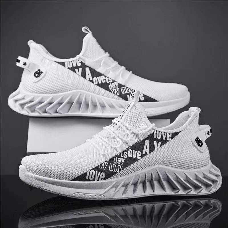 Sneakers for Men Fashion Men's Casual Sneakers Comfortable Breathable Running Tennis Shoes - Memoriex 