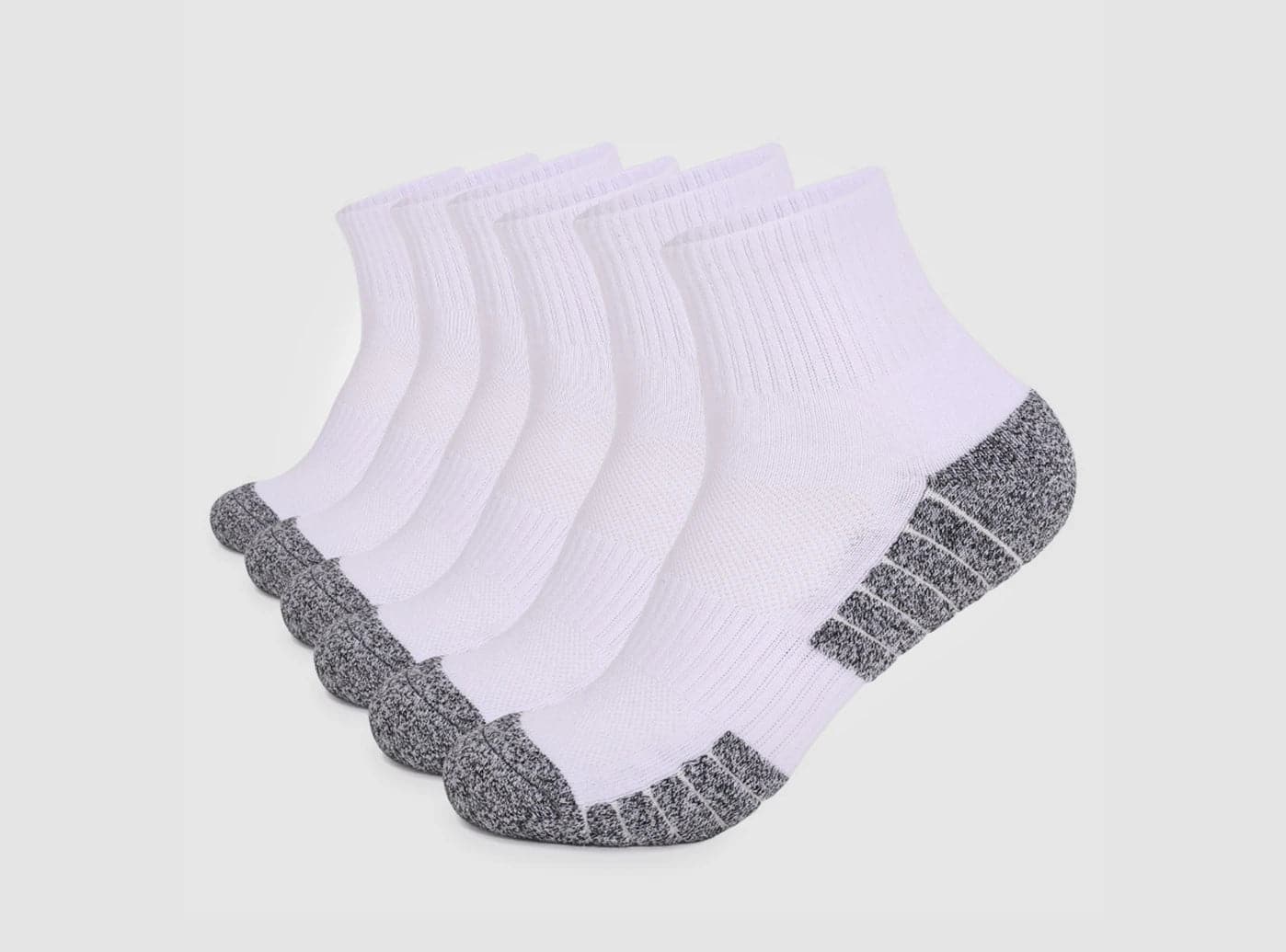 Sport Step Athletic Ankle Socks 3-Pair Bundle (Unisex)-9