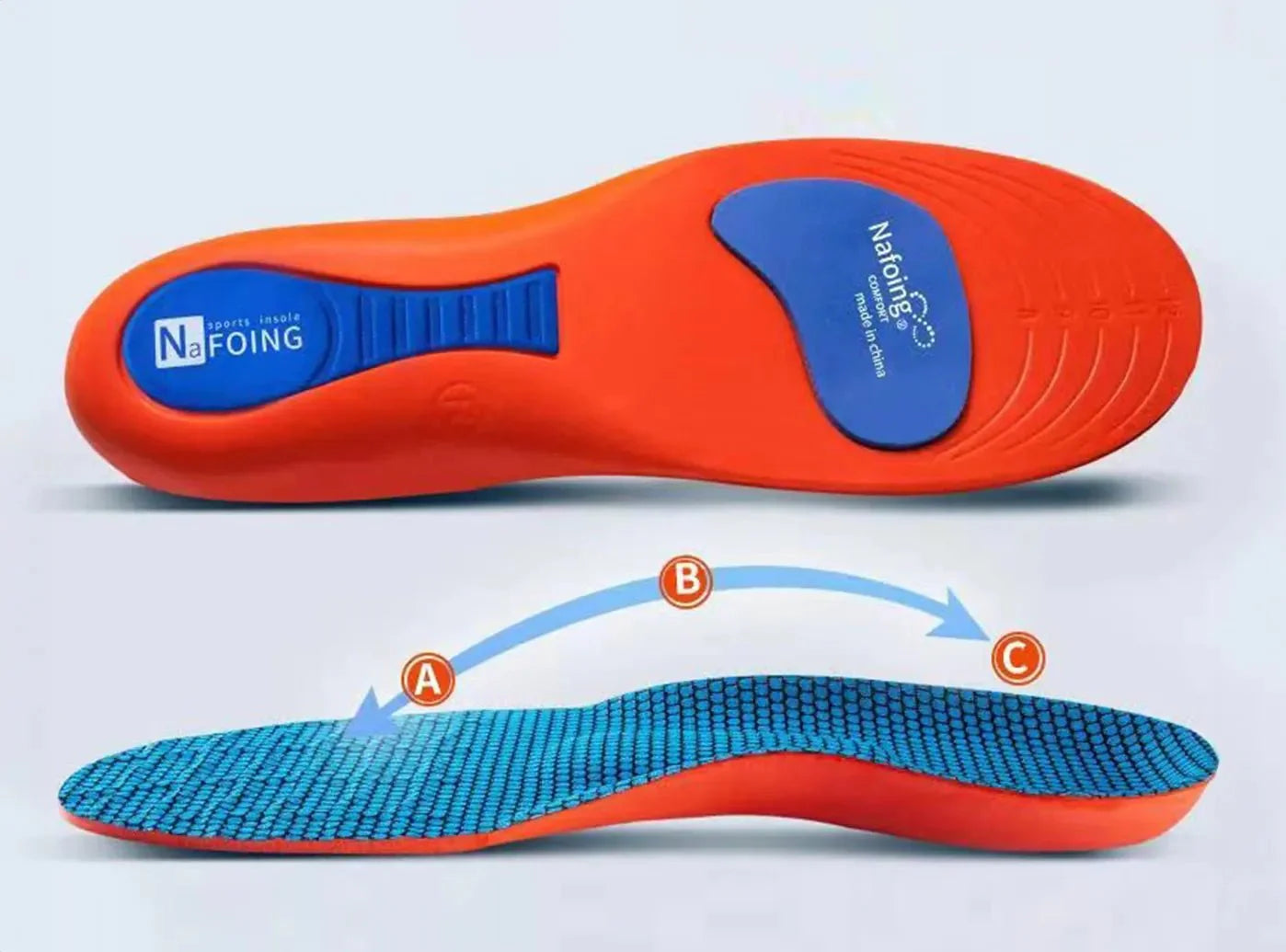 FitVille Sports Orthopedic Insoles-1