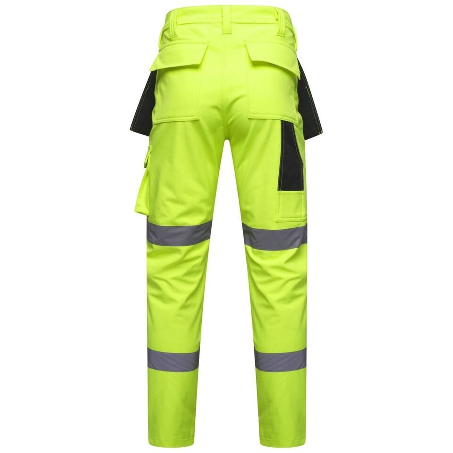 Men's Hi Vis Softshell Cargo Trousers - AV059-1