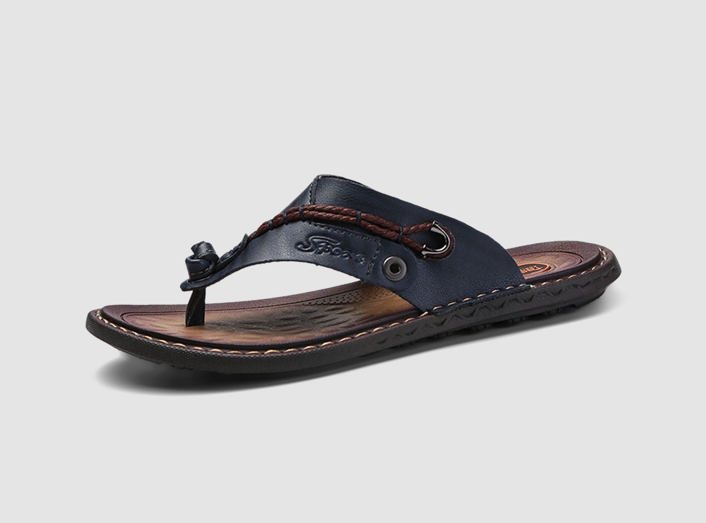 FitVille Men's SandDunes Flip Flops V3-5