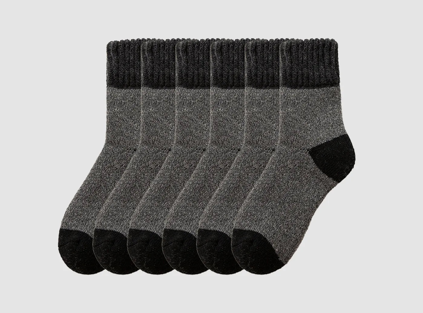 FitVille Thermal Thick Socks 3-Pair Bundle (Unisex)-6