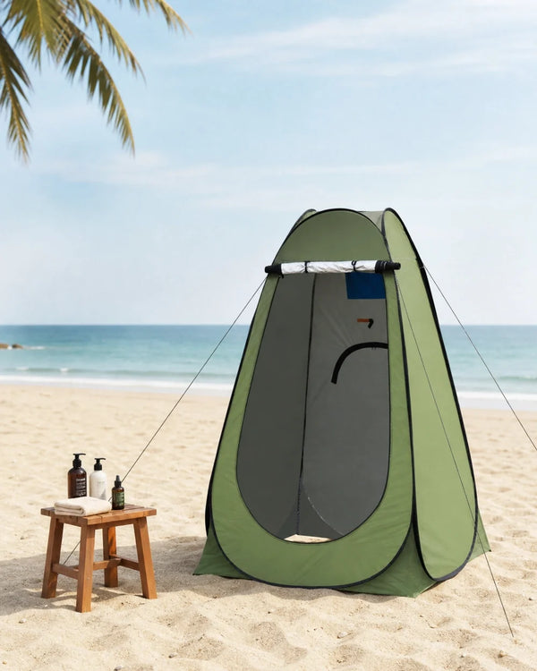 Portable Pop Up Privacy Shower Tent-0