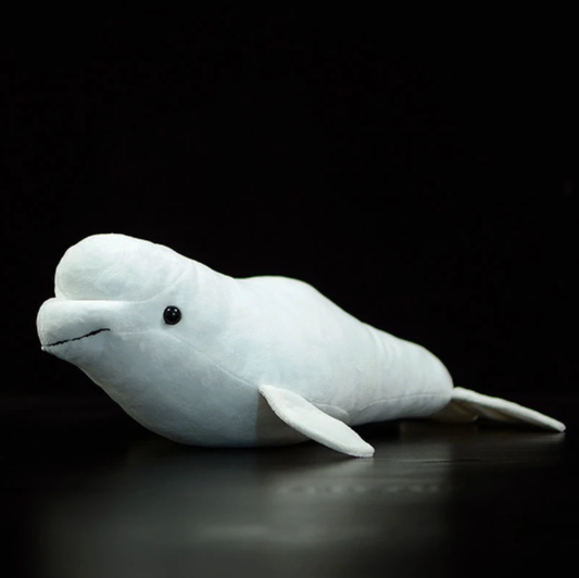 White Whale Plush Toy-0