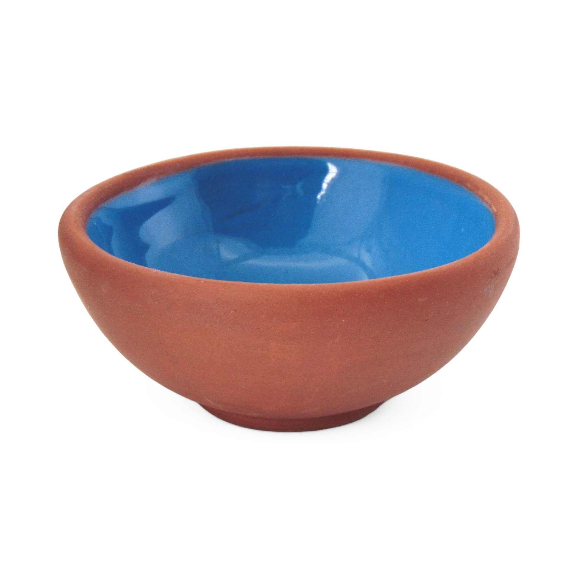 Handmade Ceramic Bowl Moroccan Blue 8cm-2