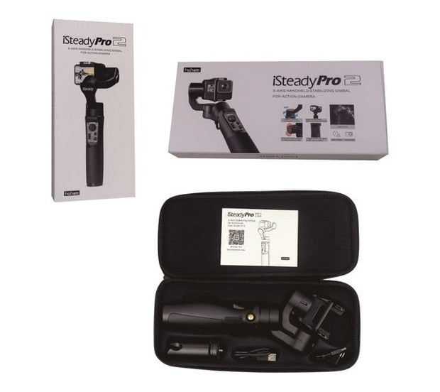 3-Axis Handheld Gimbal Waterproof Action Camera Stabilizer - Memoriex 