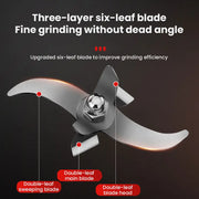 3000W, 800G Parts - Free Big - Capacity Grinder. Grinds herbs, coffee, grains, spices, medicine, wheat & dry food. - Memoriex 