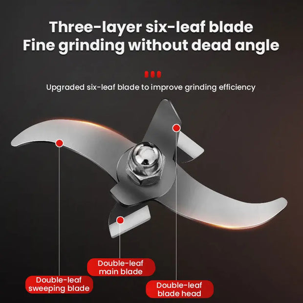 3000W, 800G Parts - Free Big - Capacity Grinder. Grinds herbs, coffee, grains, spices, medicine, wheat & dry food. - Memoriex 