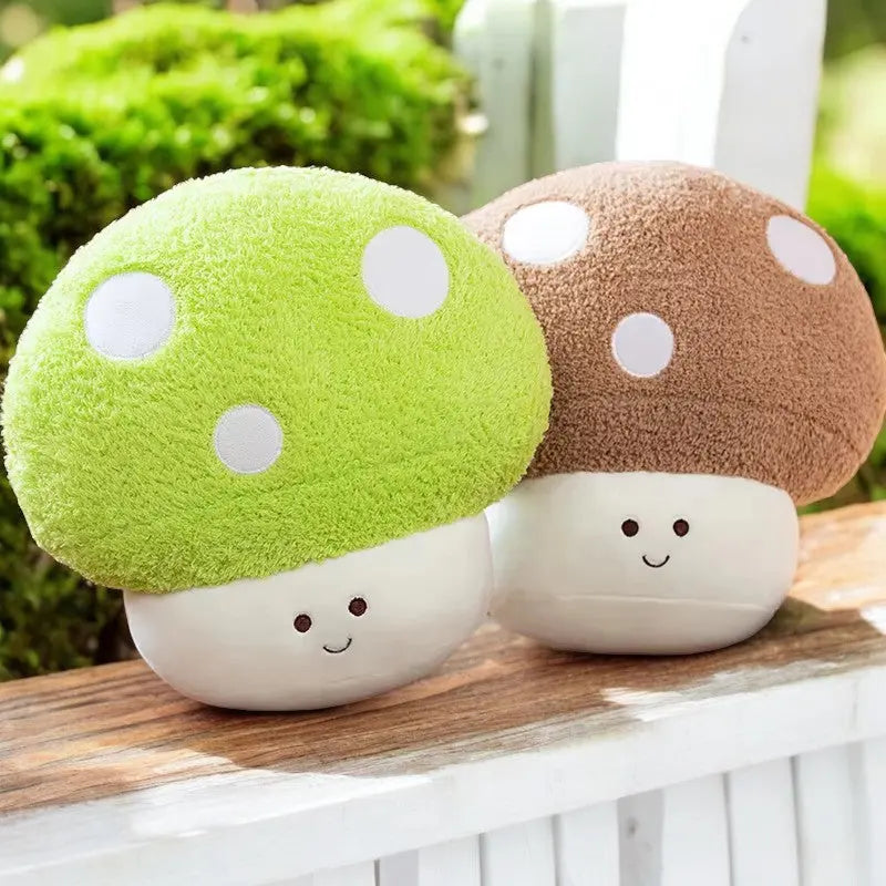 30cm Colorful Mushroom Stuffed Plush Toy-0