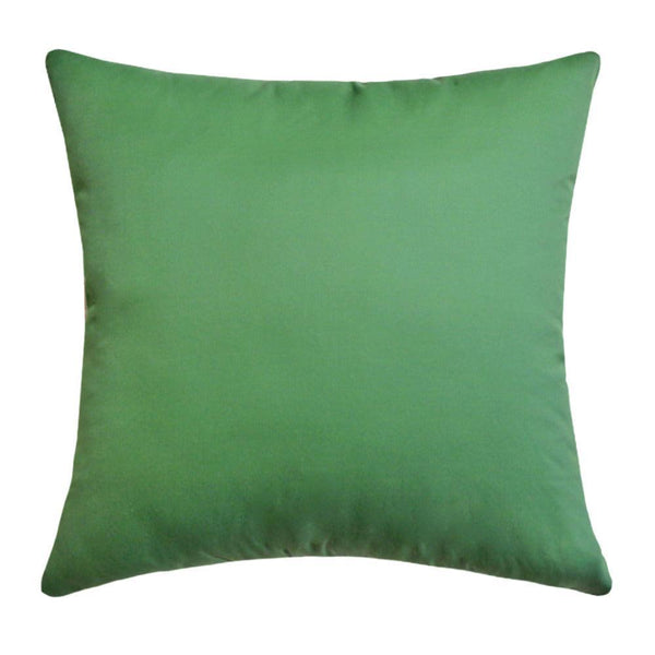 Water Resistant/Outdoor Cushion Covers for Home Garden Outdoor  - Solid Green-0