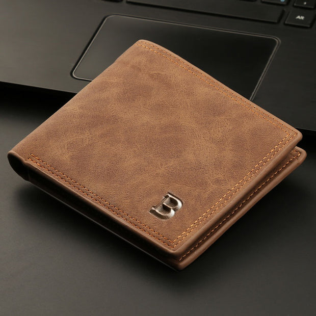 New Men Wallets Small Money Purses Design - Memoriex