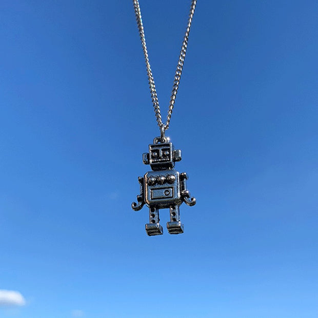 New Hip-Hop Accessories Sweater Chain Military Titanium Steel Necklace Men's Jewelry - Memoriex