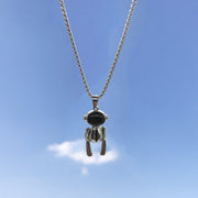 New Hip-Hop Accessories Sweater Chain Military Titanium Steel Necklace Men's Jewelry - Memoriex