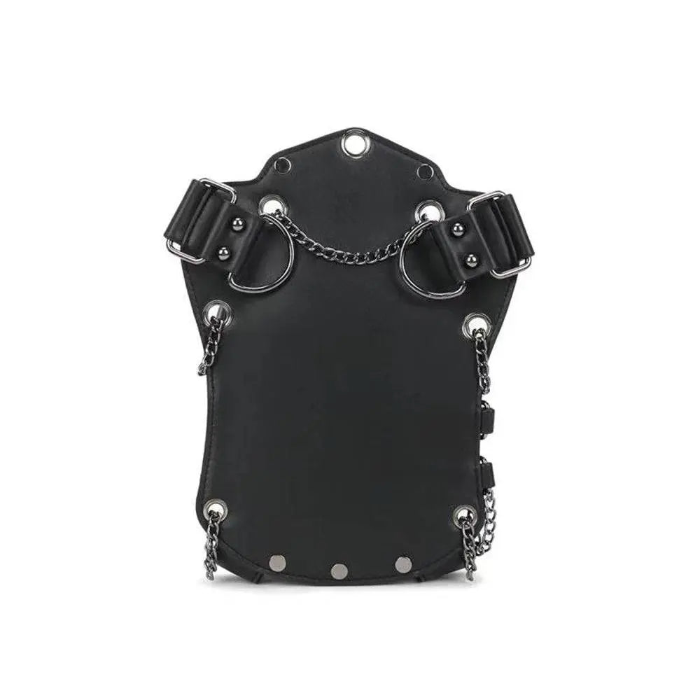 3D Bags Multi-functional Studded Hip Hop Chest Skull Sling Bag Cross Body Shoulder Bag For Men Women Punk-2