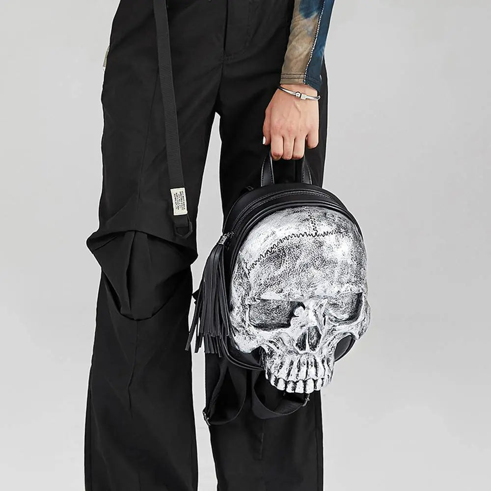 3D Skull Backpack ,3D Skull Speaker Small Backpack-3