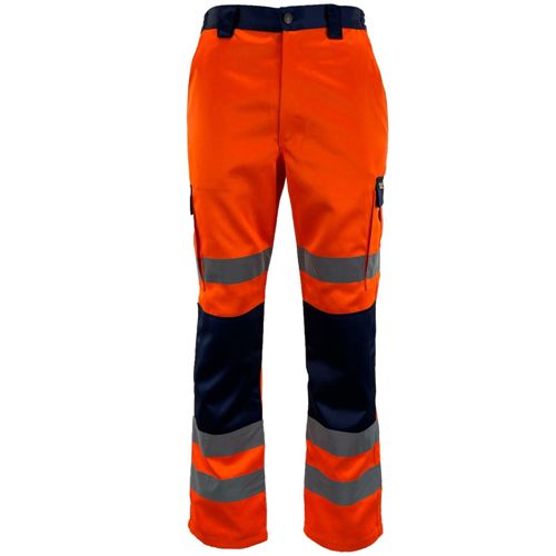 Hi Vis Polycotton Cargo Trousers - HV516-1