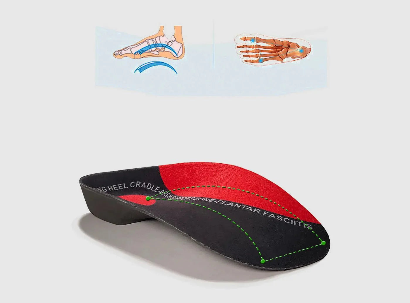 FitVille Arch Support Half Insoles-4